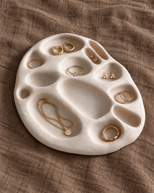 Handmade Clay Jewelry Dish