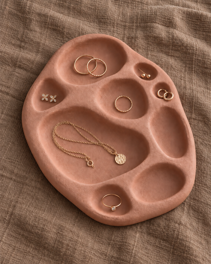 Handmade Clay Jewelry Dish